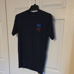 Under Armour Men's Dark Blue Graphic Tee